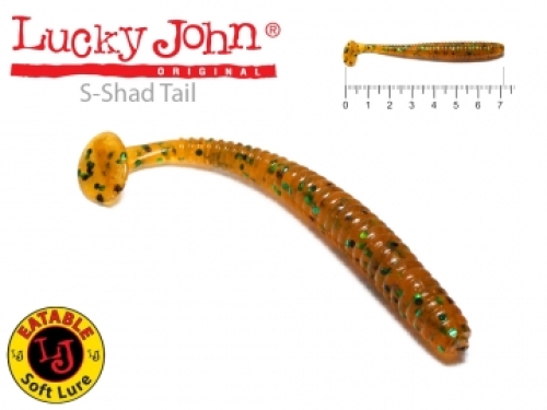 Силікон Lucky John S-Shad Tail 2.8" col.PA19